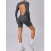 Гладкий комбінізон Shorts Body Crop top Skin model 78